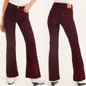 Levi’s Ribcage Corduroy Flare 27